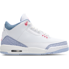 Nike Air Jordan 3 Retro GS - White/Cobalt Bliss/Football Grey/Pink Glow