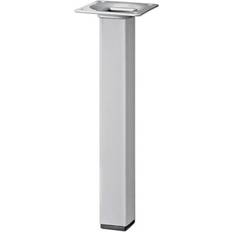 Bordsben Tarrox Fyrkantigt 100x25x25mm Silver Bordsben