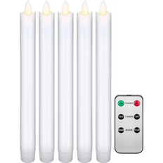 Led lys med fjernbetjening Goobay Stick White LED-lys 24cm 5stk