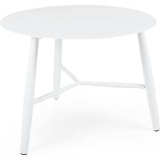 Brafab Vannes Ø60cm - White Sidobord