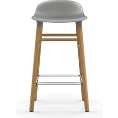 Normann Copenhagen Form Grey/Oak Bar Stool 77cm