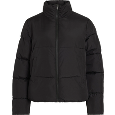 Vila Tate L/S Short Puffer Jacket - Black