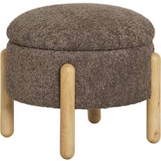 House Nordic Medas Brown Sittpuff 36cm