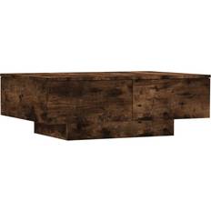 vidaXL 815195 Smoked Oak Coffee Table 90x60cm