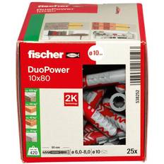 Fischer Duopower 538252 10x80mm 25stk