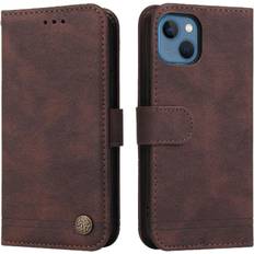 GANGXUN iPhone 13 Mini Leather Case Card Slot Holders