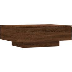 vidaXL 815197 Brown Oak Sofabord 90x60cm