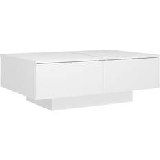 vidaXL 804175 White Soffbord 90x60cm