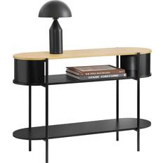 Black - Metal Console Tables SoBuy FSB102-SCH Industrial Console Table