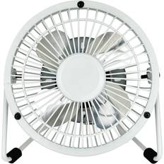 4" USB Mini Fan White
