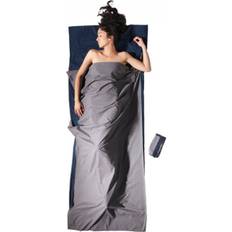 Cocoon TravelSheet Organic Cotton 220 x 90cm - Tuareg/Elephant gray
