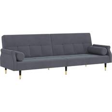 vidaXL 351858 Dark Grey Sofa 216cm 3 personers