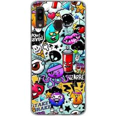 Samsung Galaxy A20e Graffiti 2 Silicone Case Cover