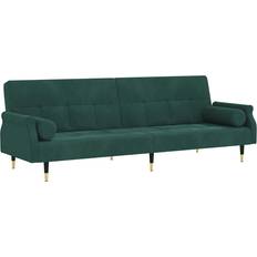 vidaXL 351859 Green Sofa 216cm 3 personers