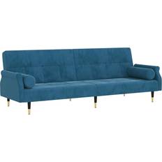 vidaXL 351856 Blue Sofa 216cm 3 personers