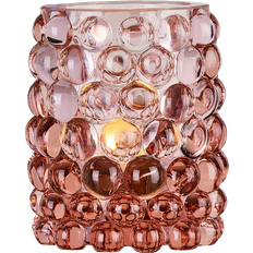 Hurricane Boule Rosé Lysestager Lanterner Lyserød