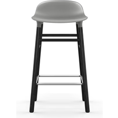 Normann Copenhagen Form Grey/Black Oak Barstol 77cm