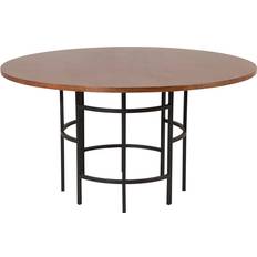 Runt matbord 140 Venture Design Copenhagen Brown Matbord 140cm