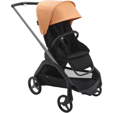 Bugaboo Dragonfly Graphite /Midnight Black/Island Coral