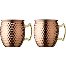 Lyngby Kopper Lyngby Moscow Mule Hammered Copper Krus 55cl 2stk