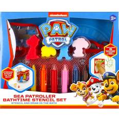 Paw patrol patroller Nickelodeon Paw Patrol Sea Patroller Bathtime Stencil Set