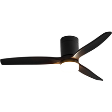 Wind Calm Silent 40W Ø132cm With Light Black