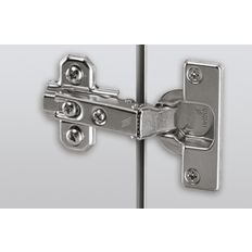 Charnières Hettich Möbel-Topfscharnier SlideOn 95° Kröpf 9.5mm Stahl Silber
