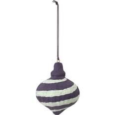 Broste Copenhagen Dekorationsfigurer Broste Copenhagen Pulp Ornament Ø7.5 cm Blackberry Purple Dekorationsfigur
