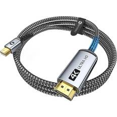 Mini displayport to hdmi Warrky 4K Mini DisplayPort to HDMI Cable