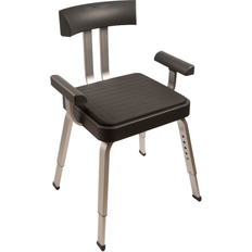Grey Shower Stools Croydex Serenity Adjustable Shower Chair Stool
