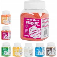 Gsg24 Mix Farvet Sukker Med Smag Til Candyfloss Kit 8x 400g