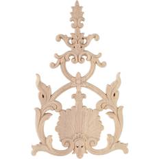 Appliques & Onlays on sale Tlily Rubber Wood Carved Applique H
