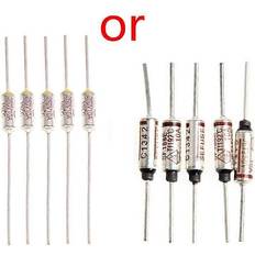 Temperature Mini Fuse 250 V10A Thermal Metal Shell 5pc