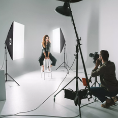 Selens 135W Softbox Lighting Kit