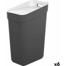Grå Plast Sopkorg 30L 6-pack