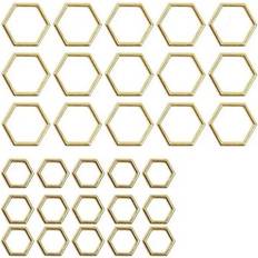 Stitch Markers Sodial Hexagon Bee Pendants Knitting Markers 2370