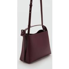 Mango Skuldertaske Winnie - Bordeaux