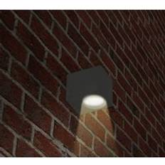 Brushed Aluminium LED Outdoor Garden 3W 190lm