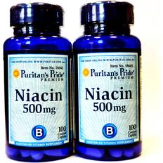 Niacin 500 mg 200 Caplets Vitamin B-3