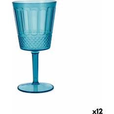 Quid Gaia Turkos Plast Set 350 ml Vinglas