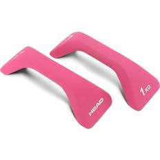 Fitness Push-up Håndvægtsæt 1kg Rosa 2 Stk