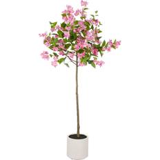 Rosa Konstgjorda växter Konstväxt Bougainvillea Uppstammad 150 cm Konstgjord växt