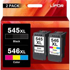 Replacement for Canon Ink Cartridges 545XL 546XL PG-545XL CL-546XL
