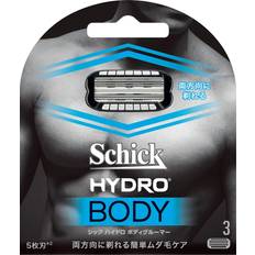 Schick Hydro Body Groomer Replacement Blades Set