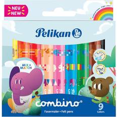 Pelikan Markers Pelikan Combino Fasermaler 9-pack