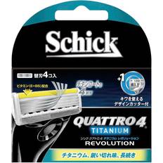 Schick Quattro 4 Titanium Revolution Blades 4 Pieces