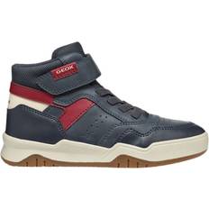 Geox Kid's Perth High Top - Navy/Dark Red