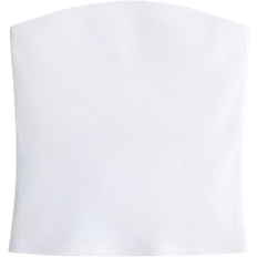 H&M Ribbed Tube Top - White
