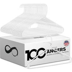 Plastic Coat Hangers 100 Pack