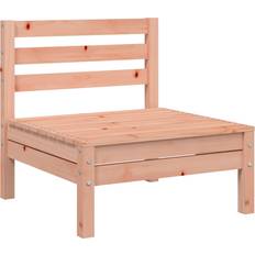 Wood Outdoor Sofas & Benches vidaXL Garden Sofa Armless Solid Wood Douglas 1 pcs Modular Sofa